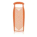 Produktbild: Börner Reibe PowerLine (Orange) • Raspel grob & fein • Küchenreibe für Gemüse, Obst, Käse & Schokolade • Gemüsereibe beidseitig verwendbar • Gemüsehobel, Käsereibe, Küchenhobel