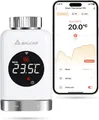 Produktbild: SALCAR Heizkörperthermostat TRV801W Thermostat Heizung Smart LCD WiFi Thermostat kompatibel mit Amazon Alexa & Google Home Heizungsthermostat Tuya Smartes Heizkörper, kein Gateway Erforderlich