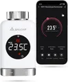 Produktbild: Intelligenter Thermostatkopf mit LCD-Anzeige für Heizkörper – Salcar RV17