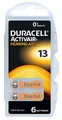 Produktbild: 18 x Duracell ActivAir Typ 13 Hörgerätebatterien 3 x 6er Stück 1,45V 310mAh