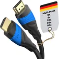 Produktbild: KabelDirekt HDMI Kabel – 8K/4K – 2x 1m – High Speed – Entwickelt in