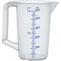 Produktbild: Hünersdorff Messbecher 935000, 0,5 Liter, Kunststoff, bruchsicher