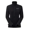 Produktbild: Berghaus Damen Prism Polartec Interactive Fleece Jacke, zusätzliche Wärme, schmeichelnder Stil, langlebig, Schwarz, 34 EU