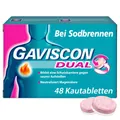 Produktbild: GAVISCON® Dual Kautabletten mit Zweifachwirkung gegen Sodbrennen