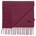 Produktbild: Bovari Kaschmir Schal Damen – 100% Kaschmir/Cashmere – Premium Qualität – klassisch/elegant/zeitlos -180 x 31 cm - viele Farben (Wein-Rot)
