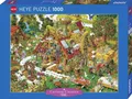 Produktbild: HEYE Puzzle Funny Farm Puzzle 1000 Teile, 1000 Puzzleteile