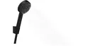 Produktbild: hansgrohe Brauseset PULSIFY SELECT 105 mattschwarz 3jet, mit Brauseschlauch 1...
