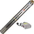 Produktbild: Agora-Tec® 4 Zoll Brunnenpumpe Tiefbrunnenpumpe 750W-4, 15m Kabel