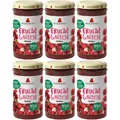 Produktbild: Zwergenwiese FruchtGarten Himbeere 6 x 225g - 70% Frucht, Fruchtaufstrich