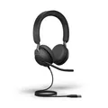 Produktbild: Jabra Evolve2 40 SE MS stereo / 24189-999-999 Headset schwarz (Kabelgebunden, US