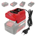 Produktbild: Ladegerät für Einhell 18V Power XChange Akku, Tragbares MiniSchnellladegerät ...
