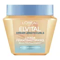 Produktbild: L'Oréal Paris Elvital Dream Length Curls 3in1 Locken Feuchtigkeitsmaske, Haarkur für welliges bis lockiges Haar, mit Glyzerin & Rizinusöl, Lockenpflege, bis zu 72H intensive Feuchtigkeit, 300ml