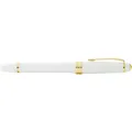 Produktbild: Cross Füllfederhalter Bailey Light Weiss/Goldbeschläge, Medium, in Geschenkbox (Weiss/Gold, 1 x) (AT0746-10MF-CR)