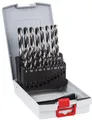 Produktbild: Metallspiralbohrer PointTeQ DIN388 19tlg. Arbeits-L.12-87mm D.1-10mm HSS Typ N