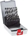 Produktbild: Bosch Professional HSS Spiralbohrer PointTeQ Set Metall ProBox 1-10mm 19tlg