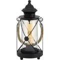 Produktbild: Eglo Tischleuchte Bradford Schwarz Ø 14 cm x 33 cm 1-flammig