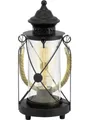 Produktbild: EGLO Schreibtischlampe Eglo Tischleuchte Bradford schwarz 33 x 14 cm E27, Ohne Leuchtmittel, Nicht dimmbar ohne Bewegungsmelder