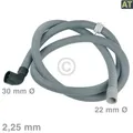 Produktbild: Ablaufschlauch AEG 14000357101/9  30/22mmØ 2,25m für Spülmaschine