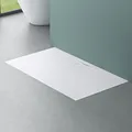 Produktbild: Mai & Mai Duschtasse 70x120x3 cm Duschwanne aus Mineralguss Mineralgusswanne in Weiß DIN-Anschlüsse Geoma07