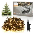 Produktbild: Nordstern LED Büschel Lichterkette Warmweiß 1000 LEDs - Weihnachtsbaum Deko für Innen & Außen mit Stecker 20 m - Cluster Beleuchtung