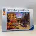 Produktbild: Ravensburger - 500 Teile Puzzle - Spaziergang durch Paris 146833 - GUT
