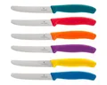 Produktbild: Victorinox Zubereitungsmesser Swiss Classic Tafelmesser 6tlg. Mehrfarbig