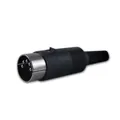 Produktbild: 5-pol. Diodenstecker (DIN-Norm) mit Knickschutz