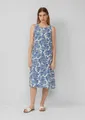 Produktbild: s.Oliver Midikleid Kleid Midikleid aus strukturiertem Viskosemix mit All-over-Print