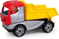 Produktbild: Lena 01620 - Truckies Kipper, stabiles Baustellen Fahrzeug ca. 22 cm, kleines Spielfahrzeug LKW Muldenkipper für Kinder ab 2 Jahre, robuster Kipplaster für Sandkasten, Strand und Kinderzimmer