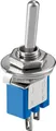 Produktbild: Wentronic Goobay Kippschalter Subminiatur, Blau - EIN-AUS, 2 Pins, blaues Gehäuse (10013)