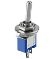 Produktbild: Kippschalter Subminiatur; Kippschalter Subminiatur, Blau - EIN-AUS, 2 Pins, blau