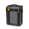 Produktbild: Lowepro GearUp Creator Box Extra-Large II, Spiegellose und DSLR-Kameratasche, Kameratasche mit QuickDoor-Zugang, Hergestellt aus Recyclingmaterial, Orange Gepolsterte Innenfächer, Grau