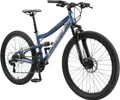 Produktbild: BIKESTAR Fully Mountainbike 26 Zoll | 15 Zoll Rahmen, 21 Gang Shimano Schaltung, Scheibenbremse | Blau