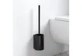 Produktbild: Keuco WC-Reinigungsbürste Plan Black Selection, (Vormontiert), Toilettenbürstengarnitur, schwarz und grau, Wandmontage, mit Halterung