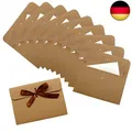 Produktbild: Kraftpapier Umschläge, MYLERCT 10 Stück Umweltfreundliche Retro-Briefumschläge B