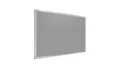 Produktbild: ALLboards Pinnwand Filztafel 60x40cm mit Alurahmen, Textiltafel Grau