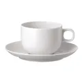 Produktbild: Rosenthal Tasse Kaffeetasse mit Untertasse Moon Weiß (2-teilig)