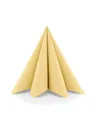 Produktbild: Sovie HOME Serviette in SAHARA (hellgelb) aus Linclass Airlaid, 40 x 40cm, 1/4 Falz, 12 Stück, edle stoffähnliche Servietten für Hochzeit, Feier, Event
