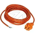 Produktbild: Anschlußleitung mit Konturenstecker H05BQ-F 2x1,0mm 5m