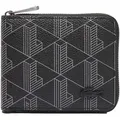 Produktbild: LACOSTE Herren Geldbörse - The Blend Compact Zipped Billfold, 9,5x11x2cm (HxBxT) Schwarz