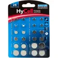 Produktbild: Hycell 24er-Set Alkaline-Knopfzellensortiment, 1,5 V/ 3,0 V