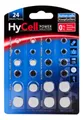 Produktbild: HyCell 24x Knopfzellen-Sparset / verschiedene Größen Knopfzelle