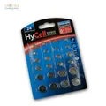 Produktbild: HyCell 24x Knopfzellen-Sparset - je 2x CR2032 CR2025 CR2016 CR1620 LR41 LR43 ...
