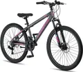 Produktbild: Licorne Bike Thunder Premium Mountainbike,Farbe:Anthrazit/Rosa;Größe:26 Zoll