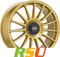 Produktbild: 4x OZ Superturismo Evoluzione race gold + black lettering 8x18