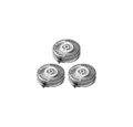 Produktbild: Philips Ersatzscherköpfe Philips Scherköpfe SH50/50 für Serie 5000, Silber, Für Serie 5000 geeignet, Hochwertige Scherköpfe für Serie 5000 geeignet