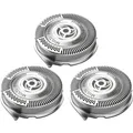 Produktbild: Philips SH50/50 3er-Pack Ersatzscherköpfe Silber