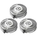 Produktbild: Philips SH50/50 3er-Pack Ersatzscherköpfe Silber