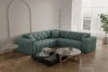 Produktbild: Ecksofa Designersofa CHANTAL in Stoff Opera Velvet Saphir Seite Universal