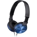 Produktbild: MDR-ZX310APL, Headset blau/schwarz
